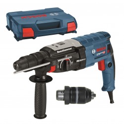 BOSCH - GBH 2-28 F Περιστροφικό Πιστολέτο 1000 W ME ΠΡΟΣΑΡΜΟΓΕΑΣ SDS-PLUS ΤΣΟΚ 13MM +ΔΩΡΟ 5ΤΕΜΑΧΙΑ 2 ΚΑΛΕΜΙΑ 3ΤΡΥΠΑΝΙΑ