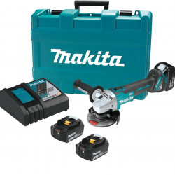 Makita Τροχός 125mm Μπαταρίας 2x5Ah 